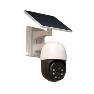 Cámara Solar 360° WiFi con Visión Nocturna y Control App