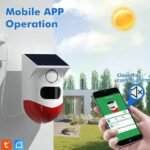 Alarma Solar con WiFi y Sensor PIR: Seguridad Exterior Inteligente