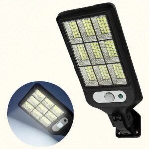 Foco Solar para Exterior con 72 LED y Sensor de Movimiento | Iluminación Eficiente y Segura