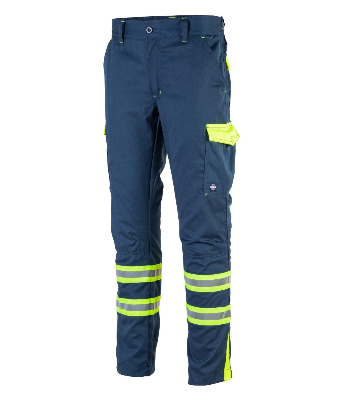 Pantalon Cargo Gabardina Bicolor Ccinta Dia Noche Hi Vis Line (4)
